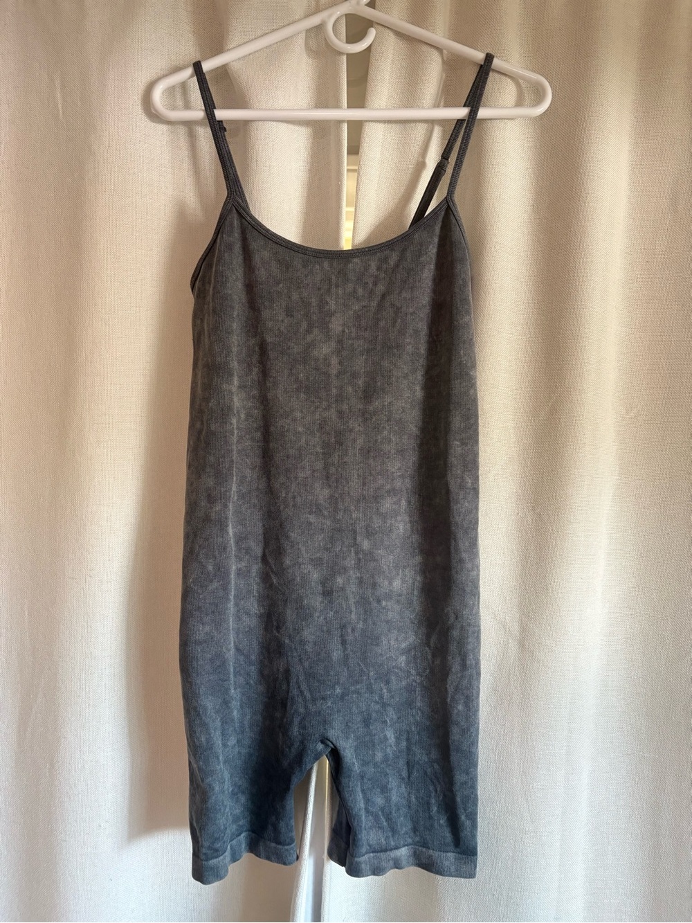 Indero Women's Gray Sleeveless Jumpsuit Romper